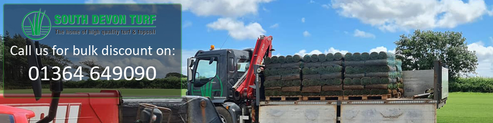 Offering discount on bulk orders of lawn turf 